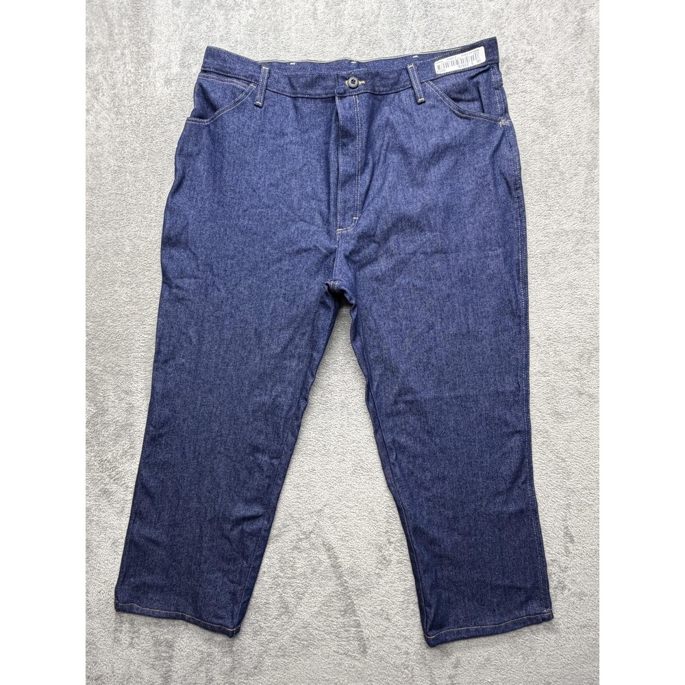 Bulwark FR Jeans Mens Measured 42x26 Blue Flame Resistant Relaxed Fit Work Pants